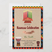 Kwanzaa-Party Einladung (Vorderseite)