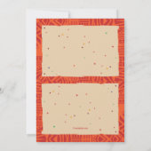 Kwanzaa Party Einladung (Rückseite)