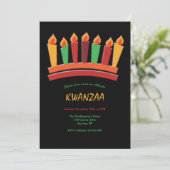 Kwanzaa Party Einladungen (Stehend Vorderseite)