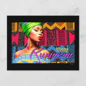 Kwanzaa Postkarte (Vorderseite)