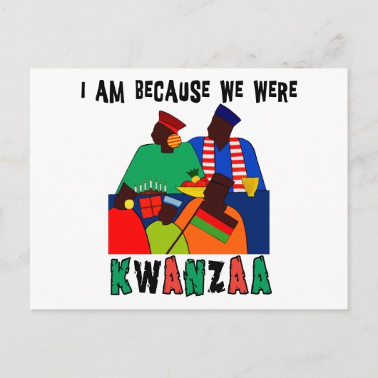 Kwanzaa Postkarte (Vorderseite)