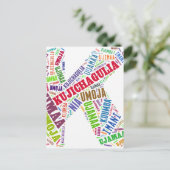 KWANZAA POSTKARTE (Stehend Vorderseite)