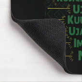 Kwanzaa Principles feiert Afrikanisch Amerikanisch Mousepad (Ecke)