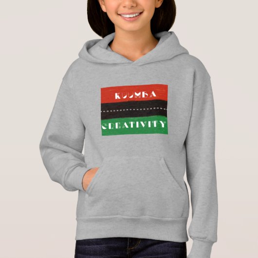 Kwanzaa Principles Kuumba | Kreativität Hoodie (Vorderseite)