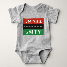 Kwanzaa Principles Umoja | Einheit Baby Strampler