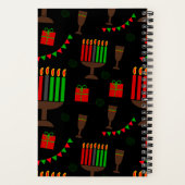 Kwanzaa Print Notebook Notizblock (Rückseite)
