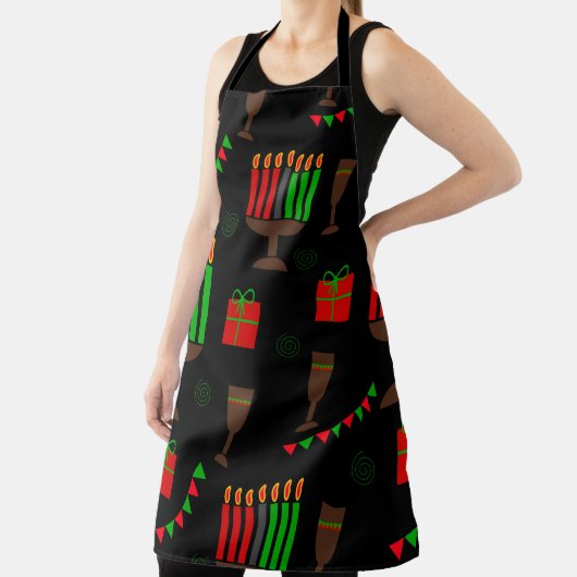 Kwanzaa Print Schürze (InSitu)