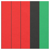 Kwanzaa Red Black Green Kinara Striptes Muster Stoff (Nahaufnahme)