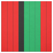 Kwanzaa Red Black Green Kinara Striptes Muster Stoff (Muster)