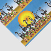 Kwanzaa Seidenpapier (Detail)