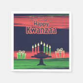 Kwanzaa Serviette (Vorderseite)