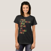 Kwanzaa Seven Principles T-Shirt (Vorne ganz)