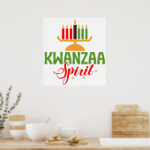 Kwanzaa Spirit Poster (Küche)