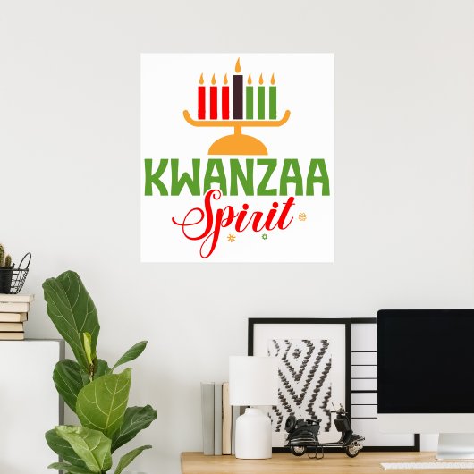 Kwanzaa Spirit Poster (Heimbüro)