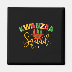 Kwanzaa Squad - Afrikanisches Festival des amerika Magnet