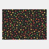 Kwanzaa Stars Geschenkpapier Set (Vorderseite 3)