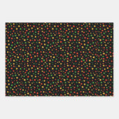 Kwanzaa Stars Geschenkpapier Set (Vorderseite)