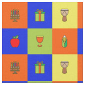 Kwanzaa Stoff (Nahaufnahme)