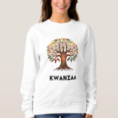 Kwanzaa SweatShirt der Frau (Vorderseite)