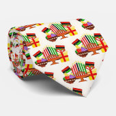 Kwanzaa Table Painting Krawatte (Gerollt)