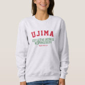 Kwanzaa UJIMA Kollektivarbeit Verantwortung Sweatshirt (Vorderseite)