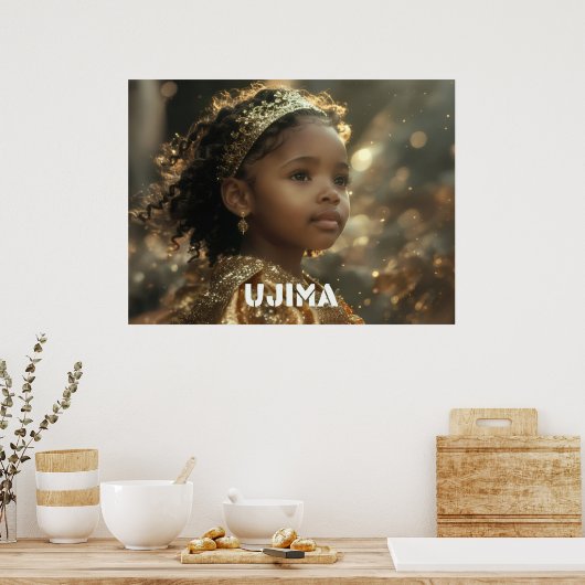 KWANZAA - UJIMA - POSTER (Küche)