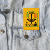 Kwanzaa Umoja Button (Insitu)