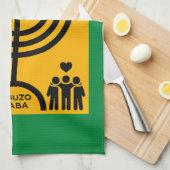 Kwanzaa Umoja Geschirrtuch (Viertel Falte)
