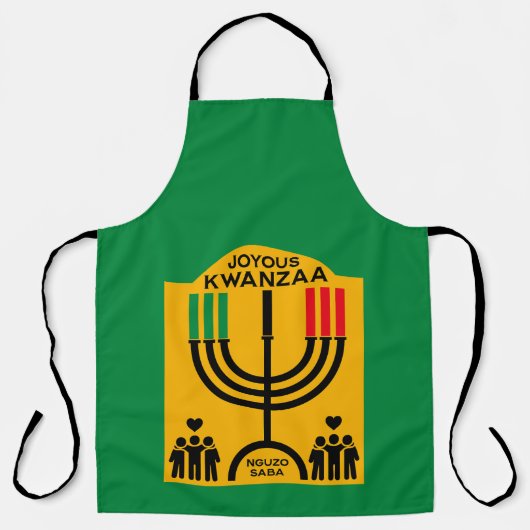 Kwanzaa Umoja Schürze (Vorderseite)