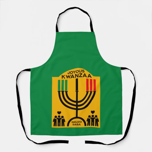 Kwanzaa Umoja Schürze (Vorderseite)