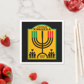Kwanzaa Umoja Serviette (Beispiel)