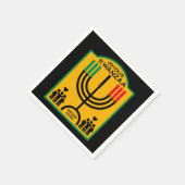 Kwanzaa Umoja Serviette (Ecke)