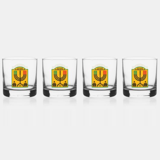 Kwanzaa Umoja Whiskyglas (Hinten)