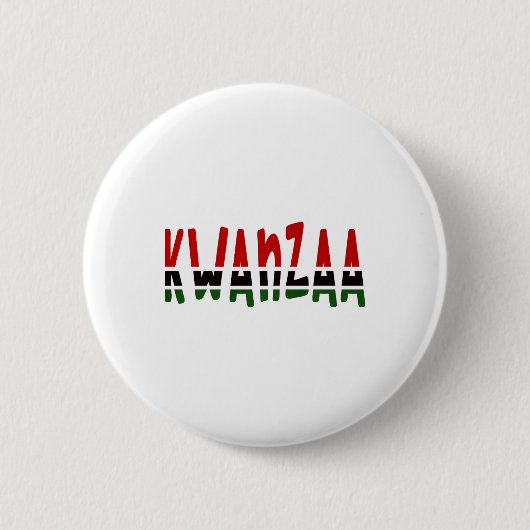 Kwanzaa Unity Liebe Afrikanische Amerikanerinnen F Button (Vorderseite)