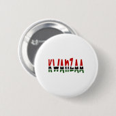 Kwanzaa Unity Liebe Afrikanische Amerikanerinnen F Button (Vorne & Hinten)