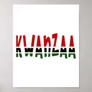 Kwanzaa Unity Liebe Afrikanische Amerikanerinnen F Poster