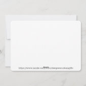 Kwanzaa Urlaubskarte Feiertagskarte (Rückseite)