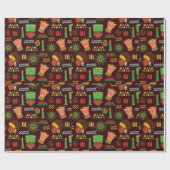 Kwanzaa Wrapping Paper Geschenkpapier (Flach)