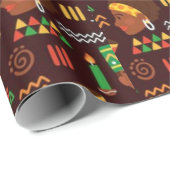 Kwanzaa Wrapping Paper Geschenkpapier (Rolleneckpunkt)