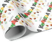 Kwanzaa Wrapping Paper Geschenkpapier (Rolleneckpunkt)