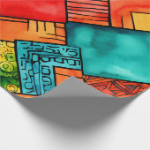 Kwanzaa Wrapping Paper Geschenkpapier (Ecke)