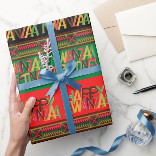 Kwanzaa Wrapping Paper Geschenkpapier (Schenken)