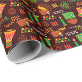 Kwanzaa Wrapping Paper Geschenkpapier (Rolleneckpunkt)