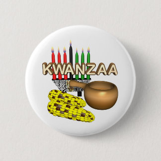 Kwanzaa-Zweck-Feiertag Button