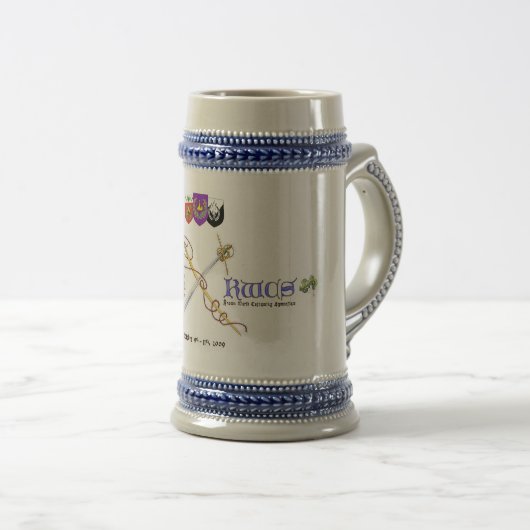 KWAR/KWCS Stein Bierglas (VorderseiteRechts)