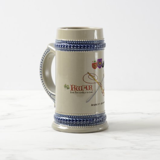 KWAR/KWCS Stein Bierglas (Vorderseite Links)