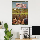 Kwattas Manöver Chocolaad Poster (Heimbüro)