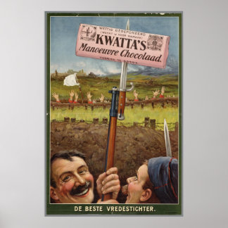 Kwattas Manöver Chocolaad Poster