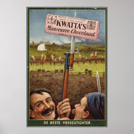 Kwattas Manöver Chocolaad Poster (Vorne)