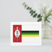 KwaZulu-Flagge Postkarte (Stehend Vorderseite)